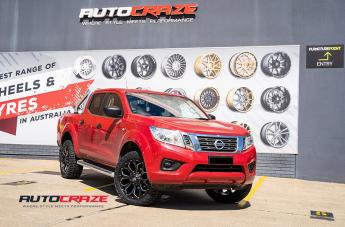 NISSAN NAVARA ASSAULT GLOSS BLACK MILLED ACCENTS